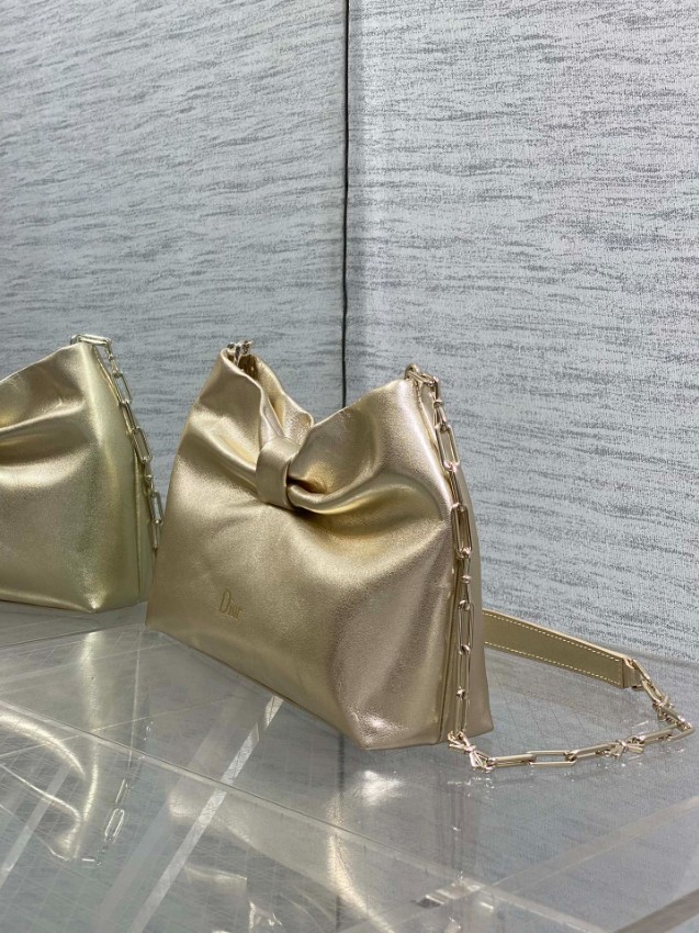 ディオール ボウデザイン チェーンバッグ 2026新作 本革使用 高再現度 精密ディテール 丁寧な縫製 上質感 安心取引 発送保証 コピー_5