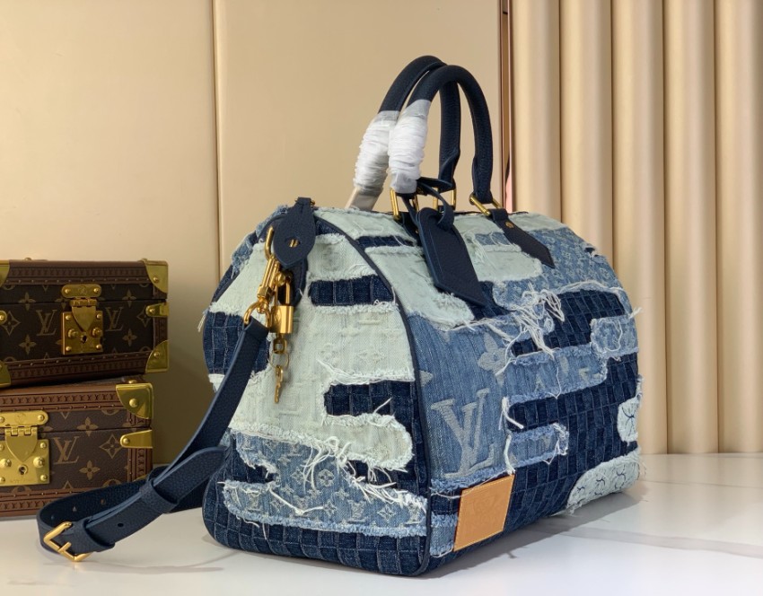 ルイ・ヴィトン 2026新作 定番モデル 高再現度 激安 スピーディ バンドリエール デニム 高品質本革使用 精密ディテール 安心サイト 追跡可能 発送保証_1