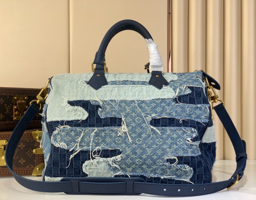 ルイ・ヴィトン 2026新作 定番モデル 高再現度 激安 スピーディ バンドリエール デニム 高品質本革使用 精密ディテール 安心サイト 追跡可能 発送保証_3