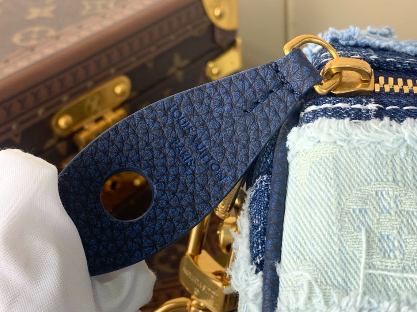 ルイ・ヴィトン 2026新作 定番モデル 高再現度 激安 スピーディ バンドリエール デニム 高品質本革使用 精密ディテール 安心サイト 追跡可能 発送保証_5