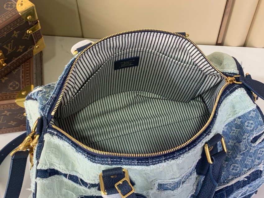 ルイ・ヴィトン 2026新作 定番モデル 高再現度 激安 スピーディ バンドリエール デニム 高品質本革使用 精密ディテール 安心サイト 追跡可能 発送保証_4