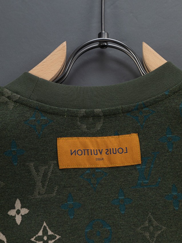 ルイ・ヴィトン モノグラムTシャツ n級 2026新作 高再現度 通気 快適な着心地 上質感 丁寧な縫製 高品質 精密ディテール_8