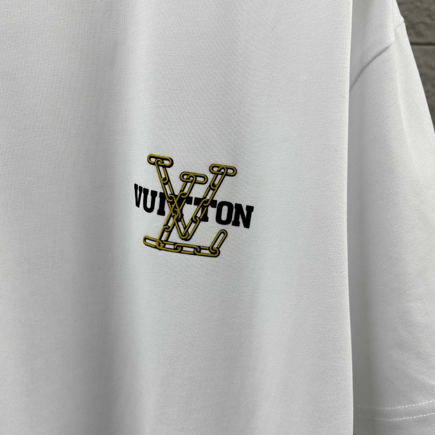 ルイヴィトン 2026新作 半袖Tシャツ コピー 安全通販 高再現度 職人技術再現 品質管理徹底 安心の日本倉庫 追跡可能 通気 快適な着心地 男女兼用_4