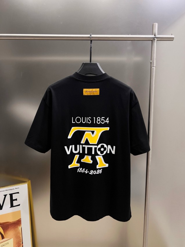 ルイヴィトン 2026新作 半袖Tシャツ コピー 高再現度 高級レベル仕様 精密ディテール 品質管理徹底 安心の日本倉庫 即納対応 通気 男女兼用_3