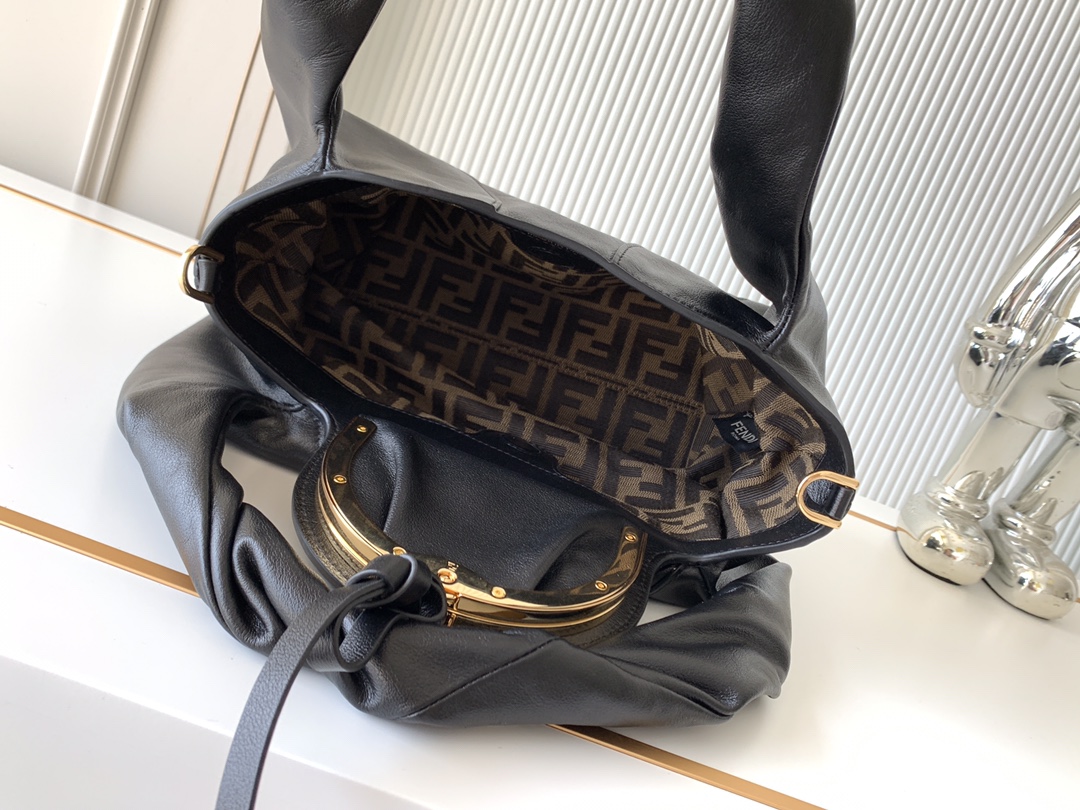 フェンディ 2026新作 レザーワンショルダーバッグ 本物級コピー 高級レベル仕様 安心サイト 実店舗運営 精密ディテール 即納対応_6