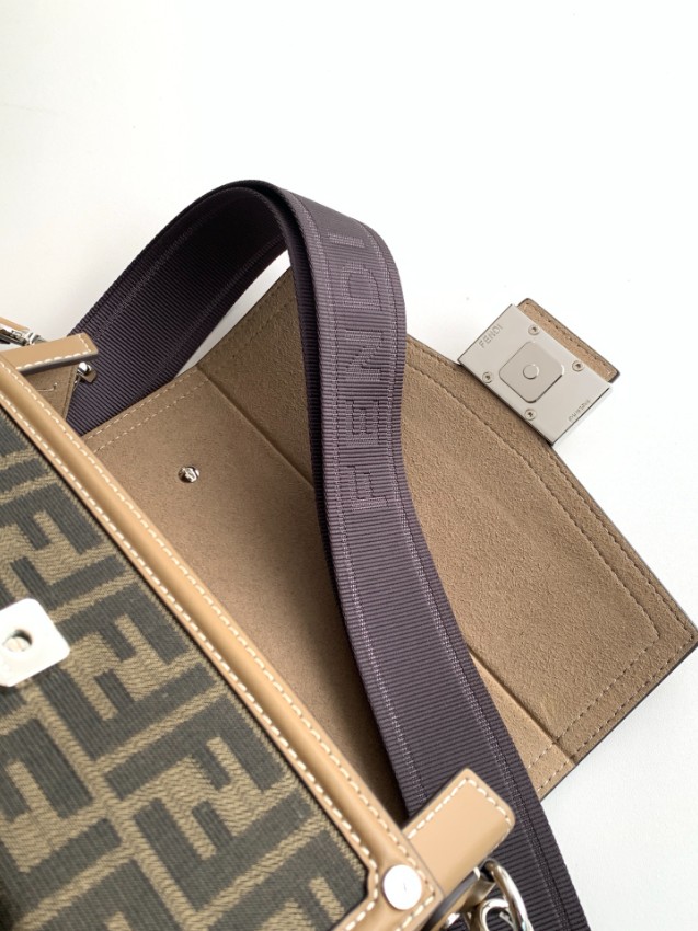 フェンディ 2026新作 ズッカ柄コンパクトバッグ ブランド コピー 圧倒的な再現度 安全取引 秘密厳守配送 数量限定入荷_7