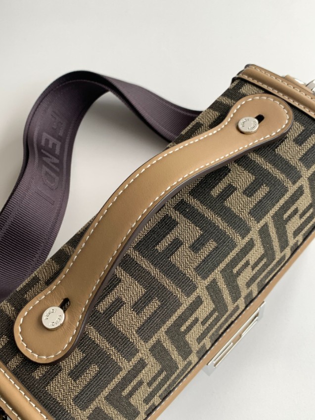 フェンディ 2026新作 ズッカ柄コンパクトバッグ ブランド コピー 圧倒的な再現度 安全取引 秘密厳守配送 数量限定入荷_8