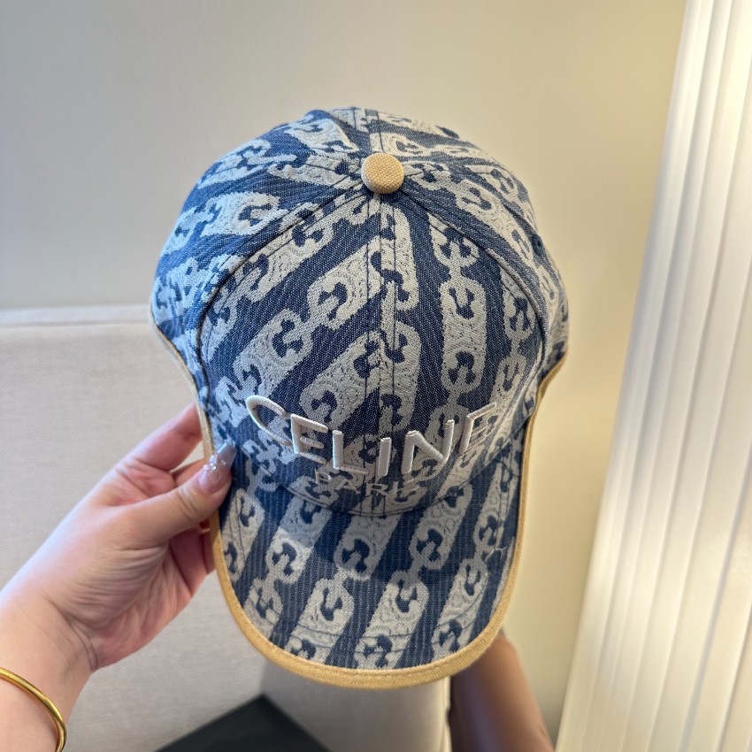 セリーヌ ロゴデニムキャップ 2026新作 格安 精密ディテール 高再現度 リアル質感再現 上質感仕上げ 数量限定入荷 人気モデル_5