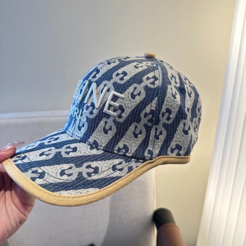 セリーヌ ロゴデニムキャップ 2026新作 格安 精密ディテール 高再現度 リアル質感再現 上質感仕上げ 数量限定入荷 人気モデル_6