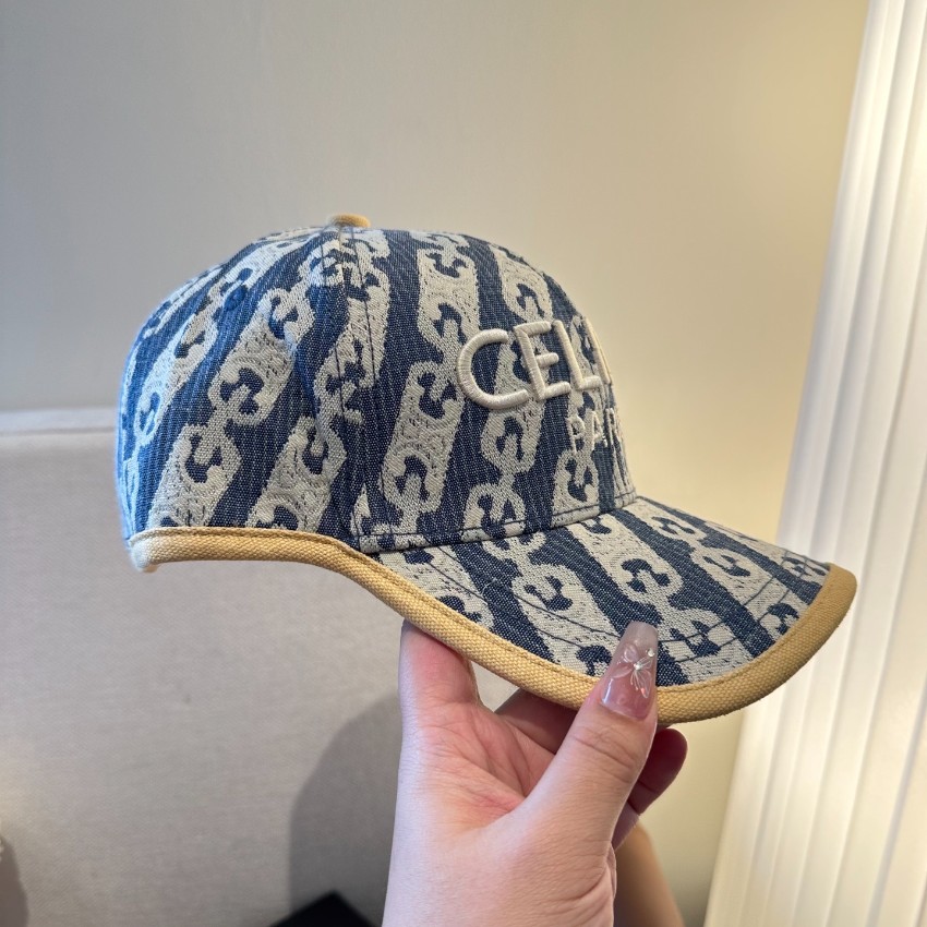 セリーヌ ロゴデニムキャップ 2026新作 格安 精密ディテール 高再現度 リアル質感再現 上質感仕上げ 数量限定入荷 人気モデル_7