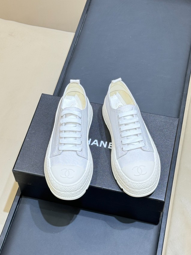 シャネル 2026新作 レディーススニーカー 高品質キャンバス仕様 精密ディテール 丁寧な縫製 安心の日本倉庫 レビュー高リピ率 n級 高再現度 カジュアルシューズ_2