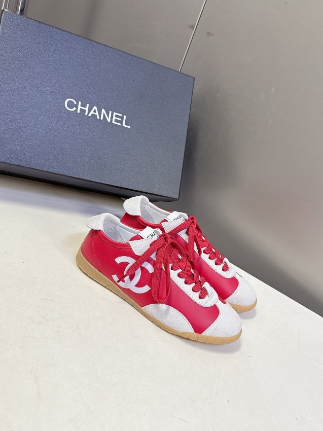 シャネル 2026新作 レディーススニーカー 本革使用 精密ディテール 高級感仕上げ 圧倒的な再現度 安心サイト 本物級コピー カジュアルシューズ_1