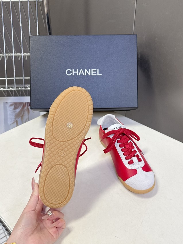 シャネル 2026新作 レディーススニーカー 本革使用 精密ディテール 高級感仕上げ 圧倒的な再現度 安心サイト 本物級コピー カジュアルシューズ_9