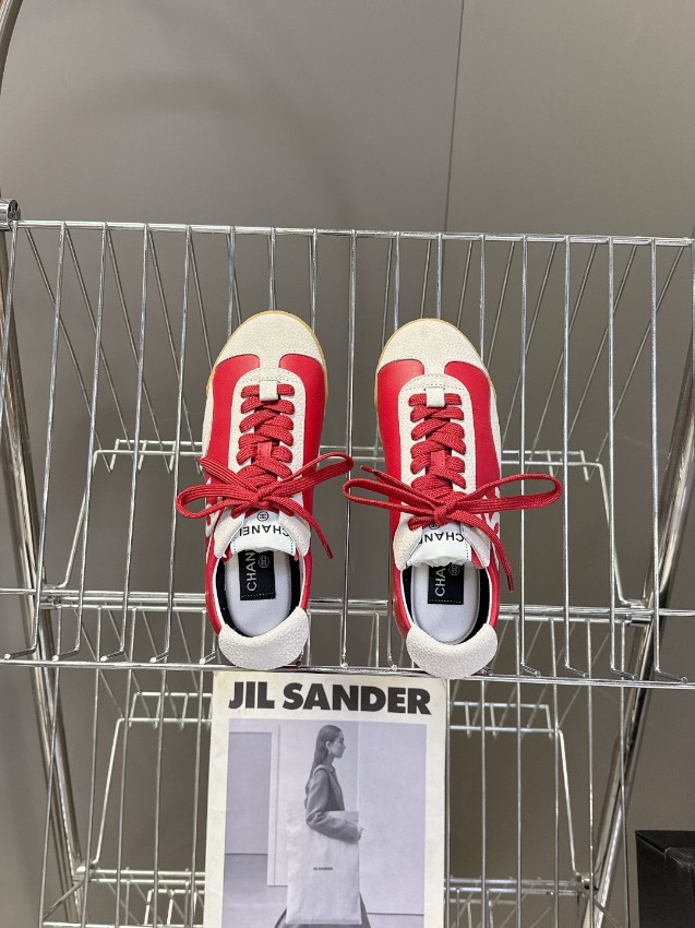 シャネル 2026新作 レディーススニーカー 本革使用 精密ディテール 高級感仕上げ 圧倒的な再現度 安心サイト 本物級コピー カジュアルシューズ_6