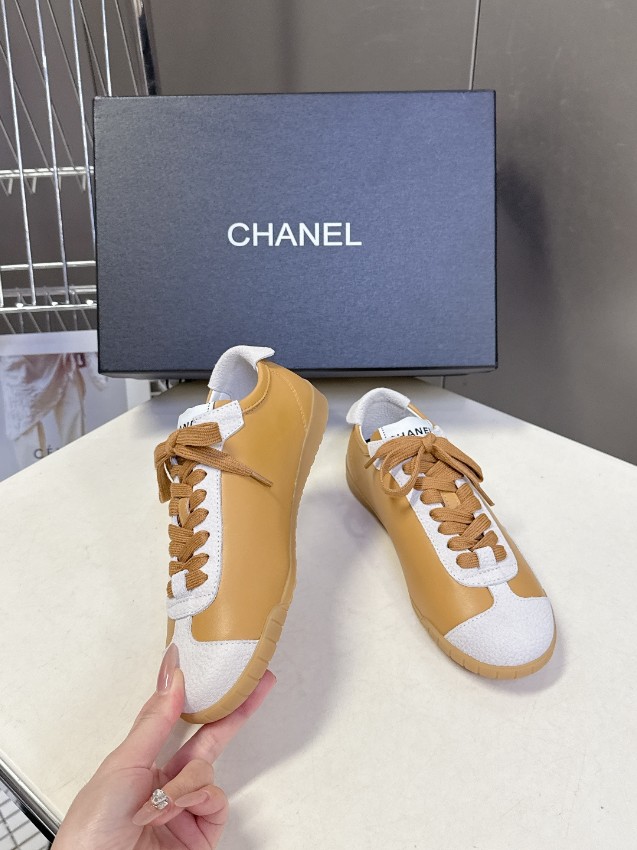 シャネル 2026新作 レディーススニーカー 本革使用 高級感仕上げ 精密ディテール 高再現度 安心の日本倉庫 レビュー高リピ率 スーパーコピー_4