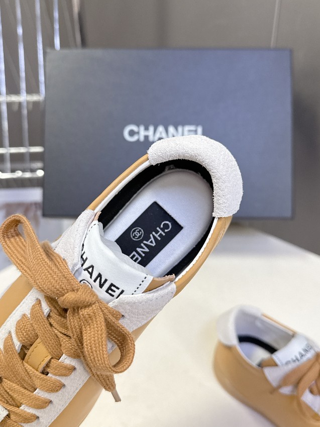 シャネル 2026新作 レディーススニーカー 本革使用 高級感仕上げ 精密ディテール 高再現度 安心の日本倉庫 レビュー高リピ率 スーパーコピー_7