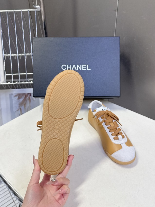 シャネル 2026新作 レディーススニーカー 本革使用 高級感仕上げ 精密ディテール 高再現度 安心の日本倉庫 レビュー高リピ率 スーパーコピー_9