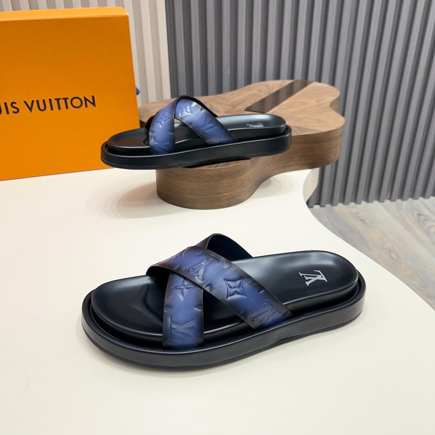 ルイヴィトン 本物級コピー クロスストラップサンダル モノグラム型押し 数量限定入荷_3