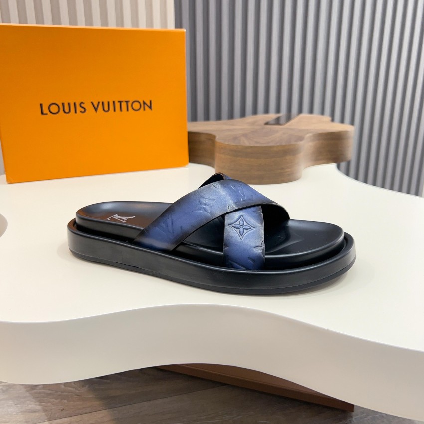 ルイヴィトン 本物級コピー クロスストラップサンダル モノグラム型押し 数量限定入荷_5