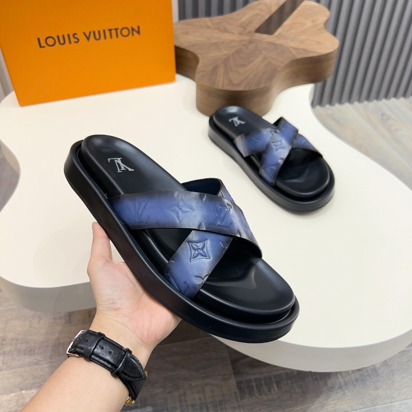 ルイヴィトン 本物級コピー クロスストラップサンダル モノグラム型押し 数量限定入荷_8