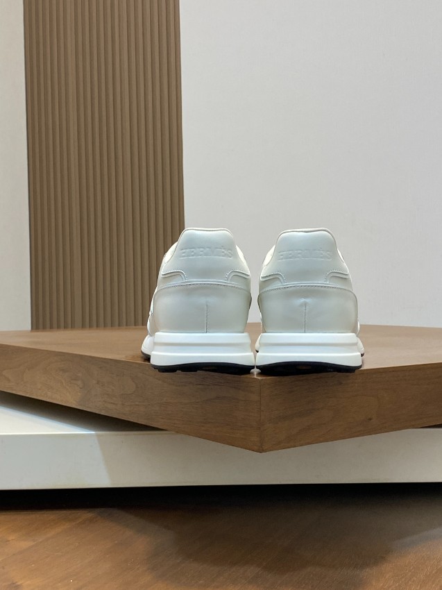 エルメス n級 レザースニーカー Hロゴデザイン ローカット 本格派モデル_4