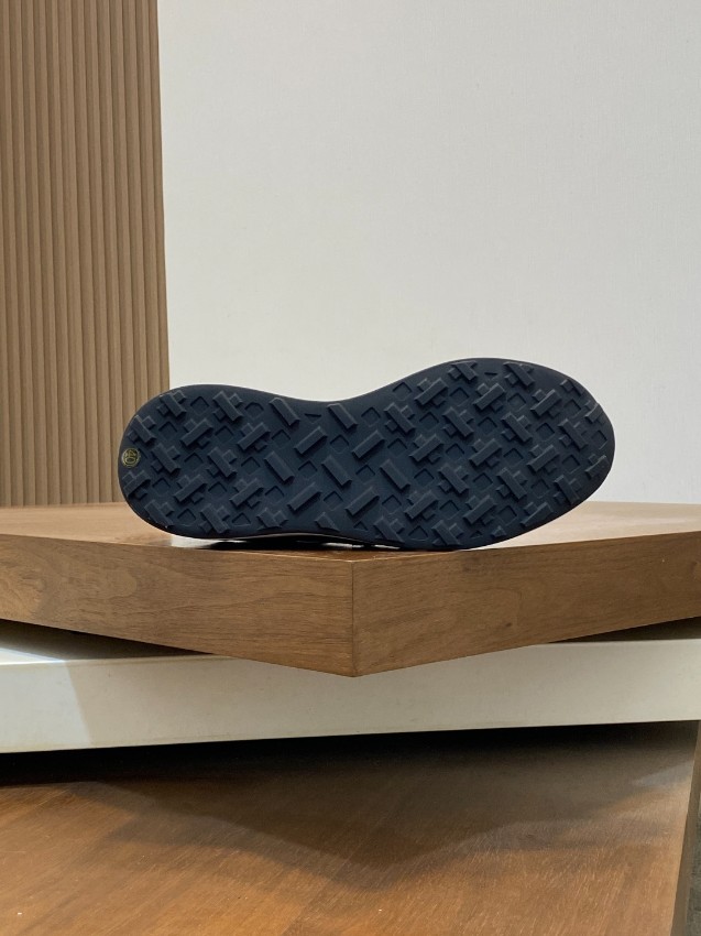 エルメス 本物級コピー レザースニーカー Hロゴ コンビ素材 高級感仕上げ_7