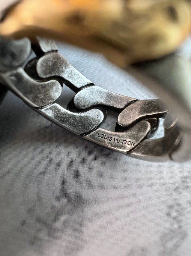 ルイヴィトン n級 モノグラムチェーンリング メタルリンクジュエリー 高評価_5