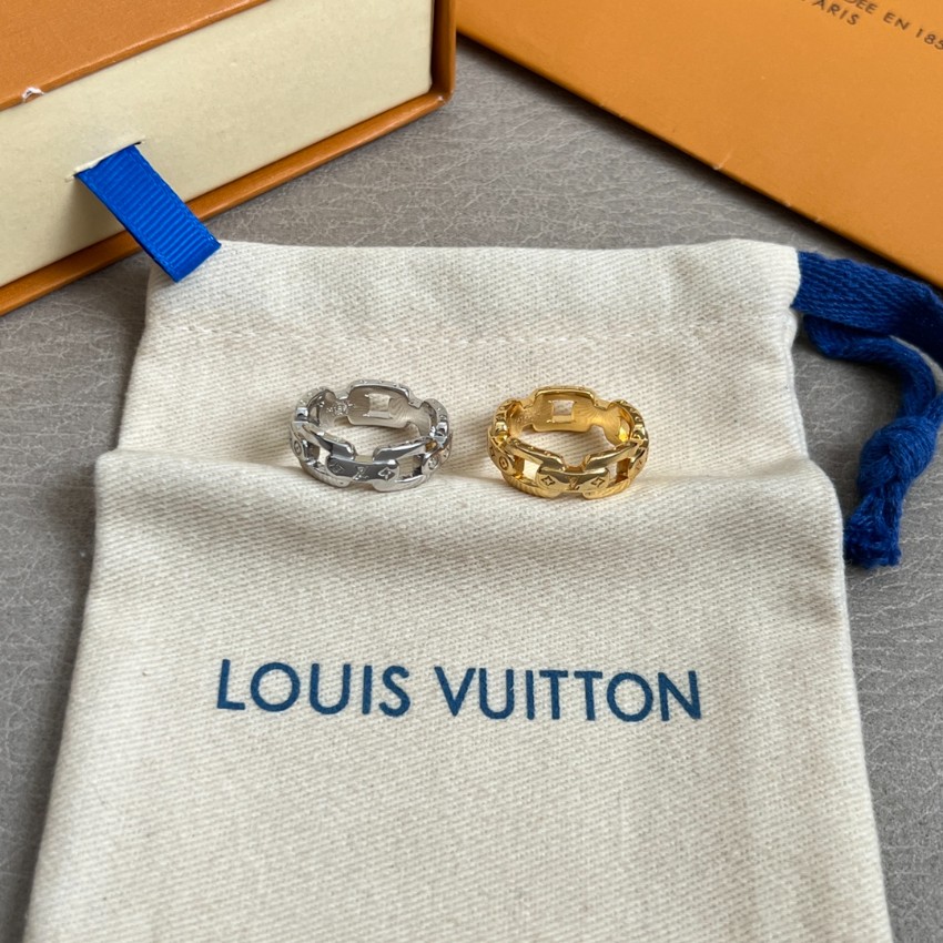 ルイヴィトン ハイブランド モノグラムリンクリング チェーンモチーフジュエリー 口コミ多数_1