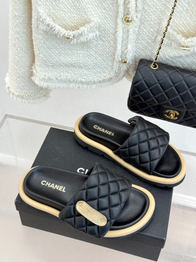 シャネル 本物級コピー サンダル キルティングデザイン フラット仕様 精密ディテール 口コミ多数_2