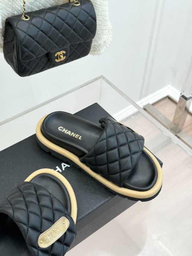 シャネル 本物級コピー サンダル キルティングデザイン フラット仕様 精密ディテール 口コミ多数_4