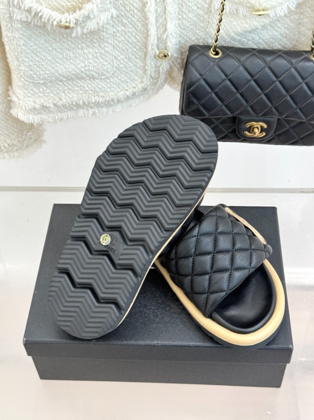 シャネル 本物級コピー サンダル キルティングデザイン フラット仕様 精密ディテール 口コミ多数_7