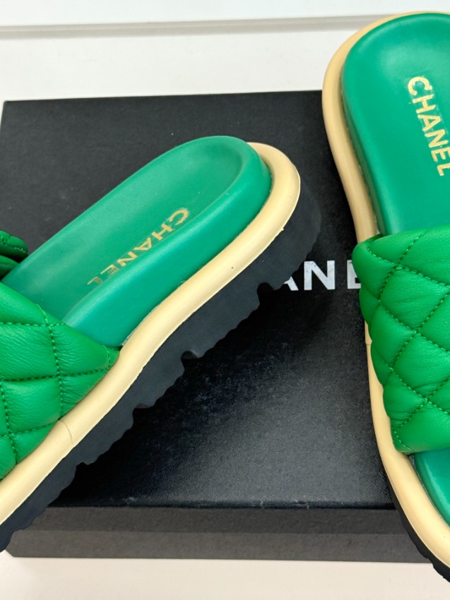 シャネル n級 サンダル キルティングデザイン フラットソール仕様 上質感 満足度高い_7