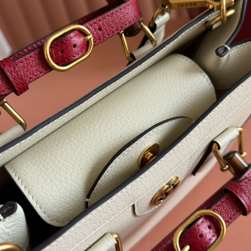 グッチ 格安 ハンドバッグ バンブーハンドル レザー調エレガントデザイン 口コミ多数モデル_4