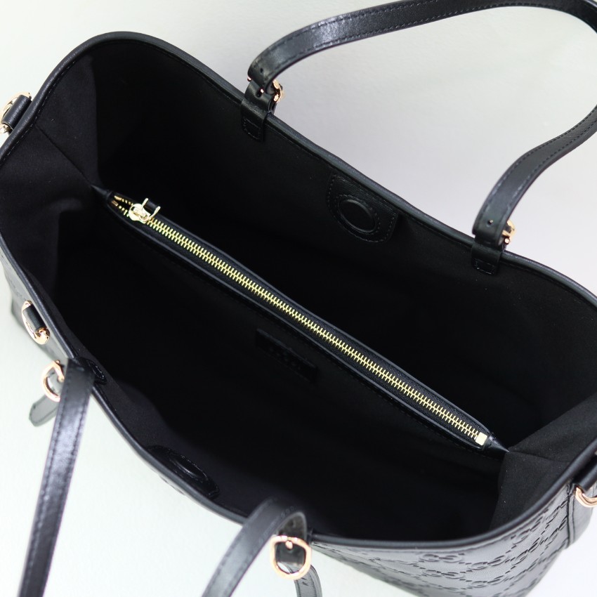 グッチ ブランド コピー トートバッグ GGエンボスレザー シンプルデザイン 実店舗運営_4