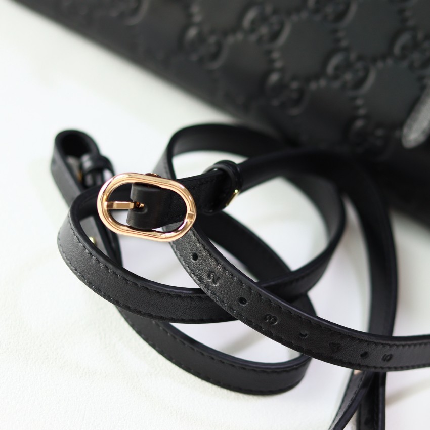 グッチ ブランド コピー トートバッグ GGエンボスレザー シンプルデザイン 実店舗運営_7