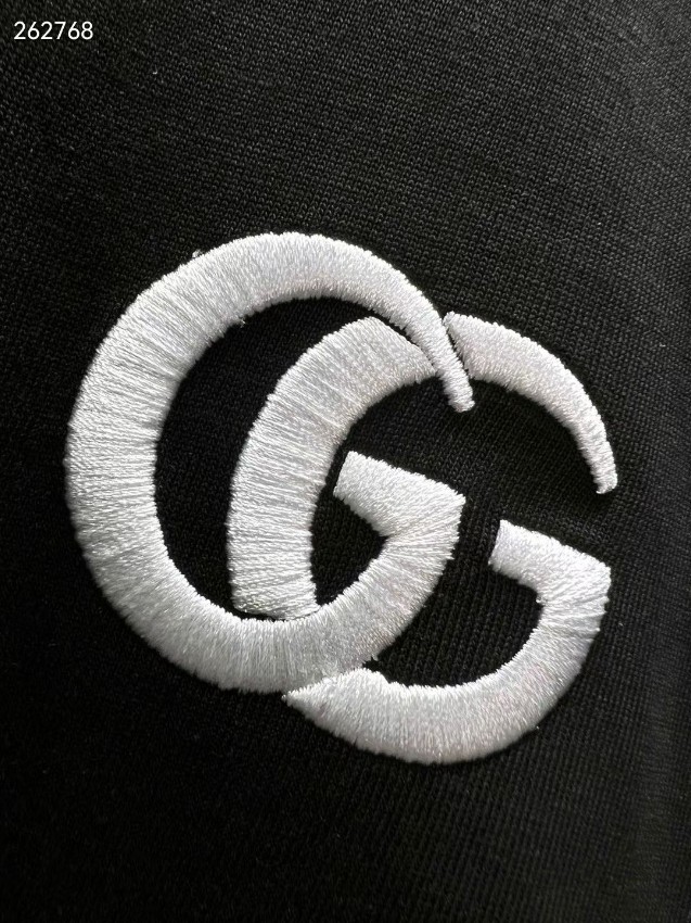 グッチ 本物級コピー Tシャツ ミニGGロゴ刺繍 クルーネックシンプル設計 快適な着心地 高評価_6