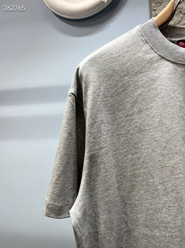 グッチ n級 Tシャツ ミニGGロゴ刺繍 クルーネックシンプル設計 通気性抜群 高品質_4