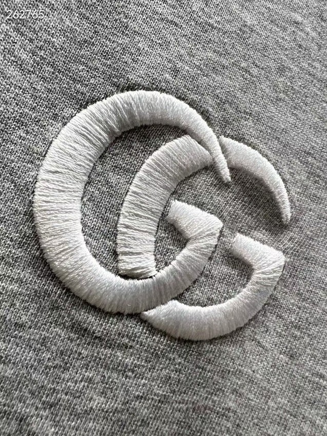 グッチ n級 Tシャツ ミニGGロゴ刺繍 クルーネックシンプル設計 通気性抜群 高品質_5