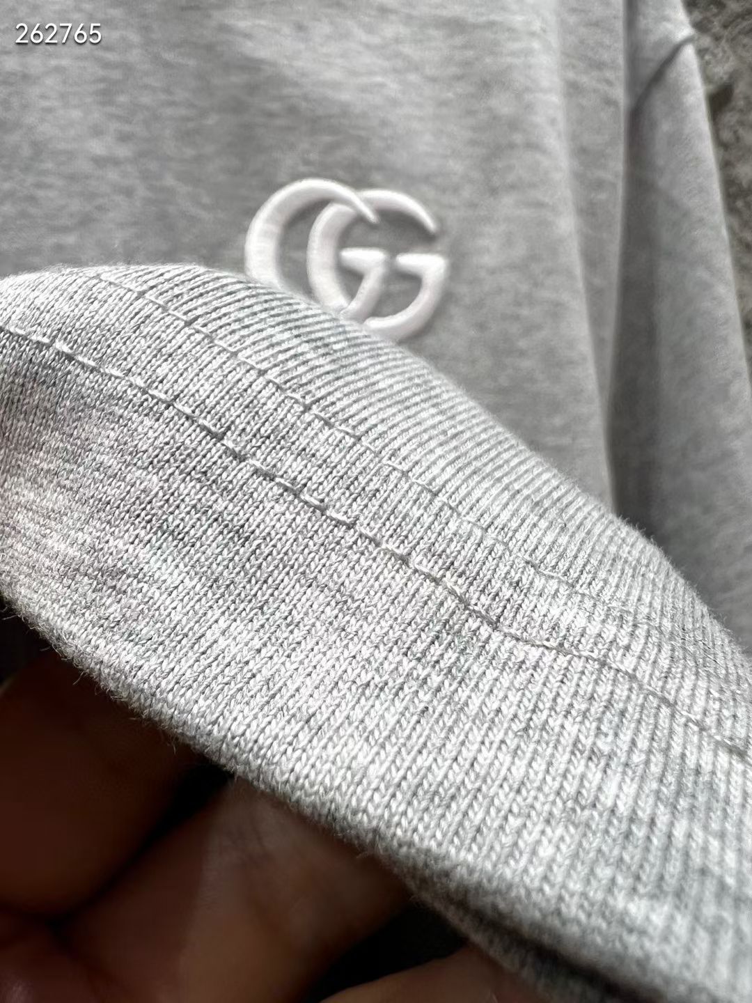 グッチ n級 Tシャツ ミニGGロゴ刺繍 クルーネックシンプル設計 通気性抜群 高品質_6