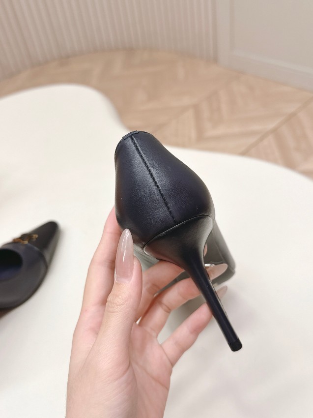 ルイヴィトン ハイブランド パンプス ポインテッドトゥ レザー仕上げ エレガント設計 定番_7