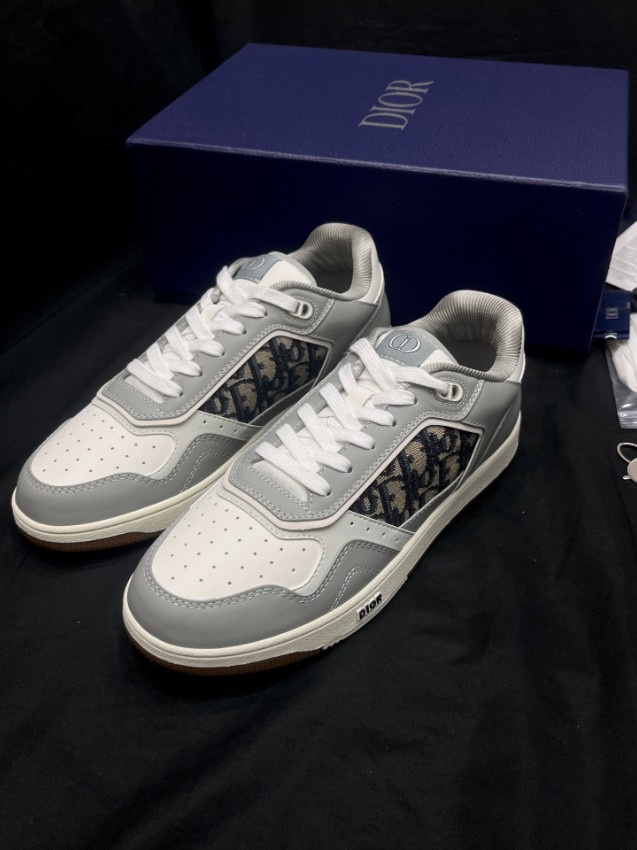 ディオール ハイブランド スニーカー ローカットデザイン ロゴパネル切替 高級レベル仕様_1