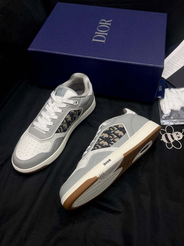 ディオール ハイブランド スニーカー ローカットデザイン ロゴパネル切替 高級レベル仕様_6