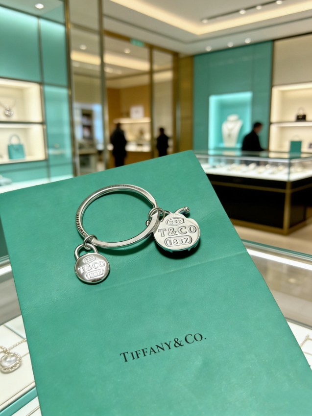 ティファニー ハイブランド レディバグキーリング エナメルチャームデザイン 丁寧な縫製 高評価_5