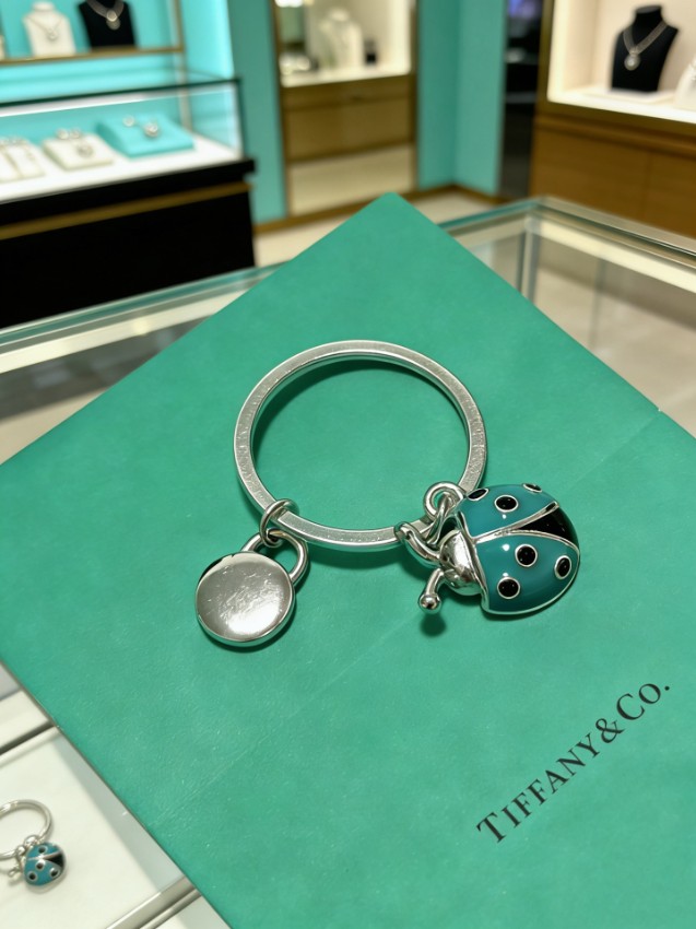 ティファニー ハイブランド レディバグキーリング エナメルチャームデザイン 丁寧な縫製 高評価_4