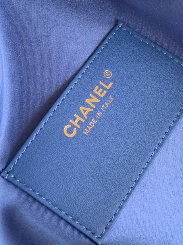 シャネル ブランド コピー デニムトートバッグ キルティングチェーンデザイン 丁寧な縫製 新作_7