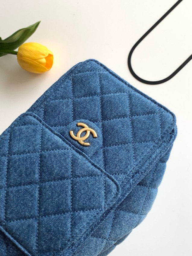 シャネル n級 デニムトートバッグ キルティングチェーンデザイン 上質感 高品質_7