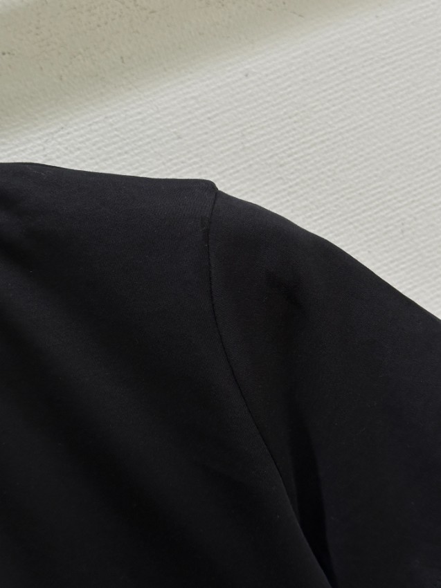 シャネル ハイブランド 半袖トップス ビジューネックデザイン 上質素材 快適な着心地_7