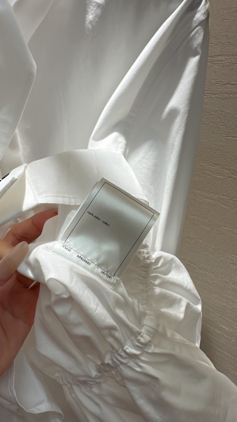シャネル スーパーコピー フリルブラウス リボンネックデザイン 長袖シャツ 高品質_4