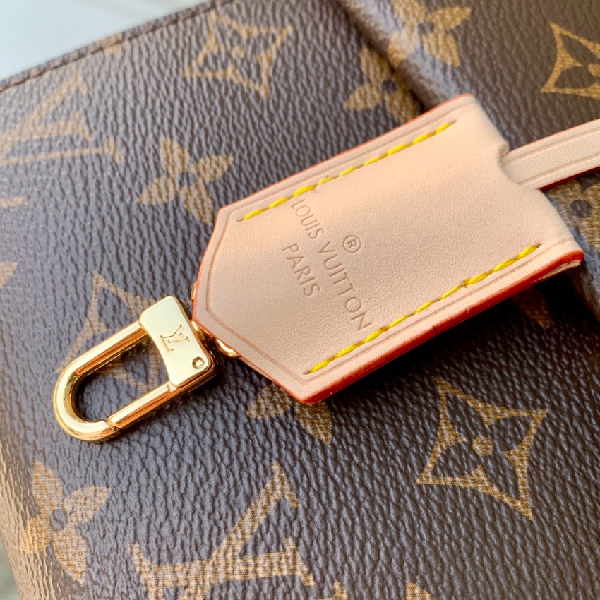 ルイヴィトン ブランド コピー モノグラムハンドバッグ ワイドストラップ 2WAY仕様 コンパクト設計 精密ディテール_6