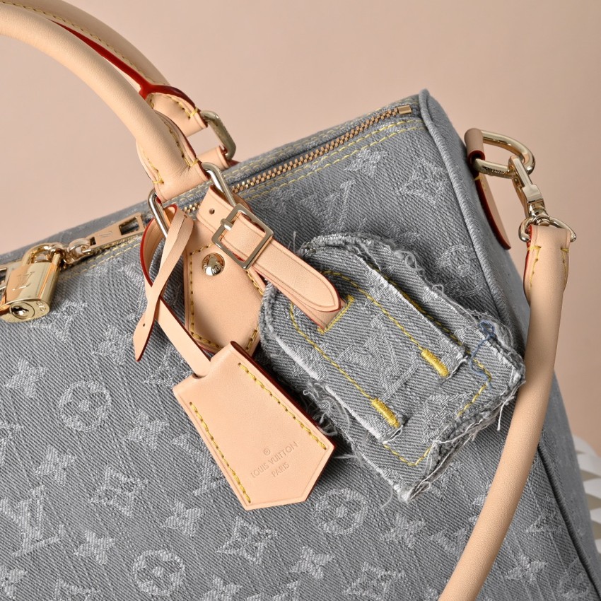 ルイヴィトン 本物級コピー モノグラムデニム ボストンバッグ 2WAYハンドショルダー 高級レベル仕様_8